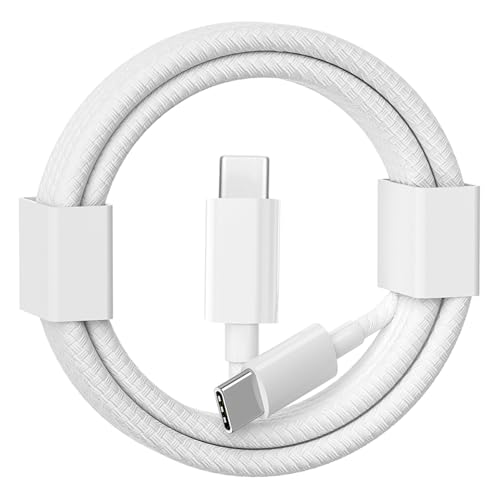 Apple Earbuds Wired Airpods 4 Charger, USB C To USB C Woven Cable